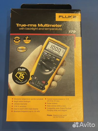 Мультиметр Fluke 179 (новый, оригинал)