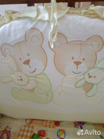 Бортики в кроватку