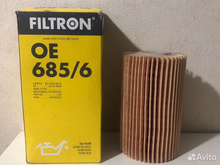 Маслянный фильтр toyota/lexus