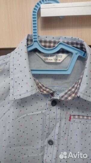 Рубашка на мальчика 104