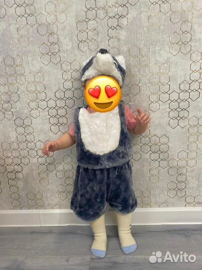 Карнавальный костюм для мальчика волк