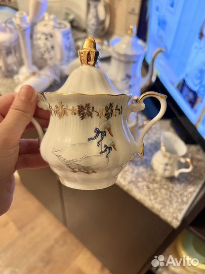 Чайно кофейный сервиз чехия