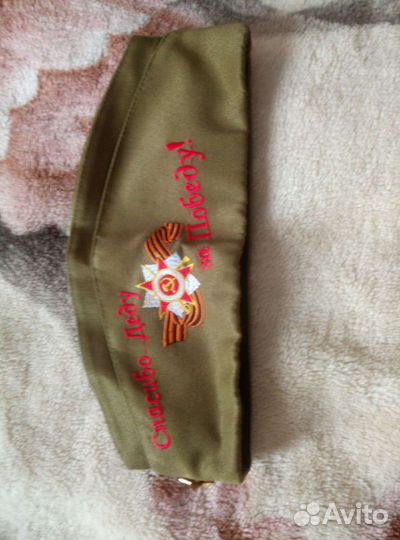 Пилотка военноя для мальчиков и девочек