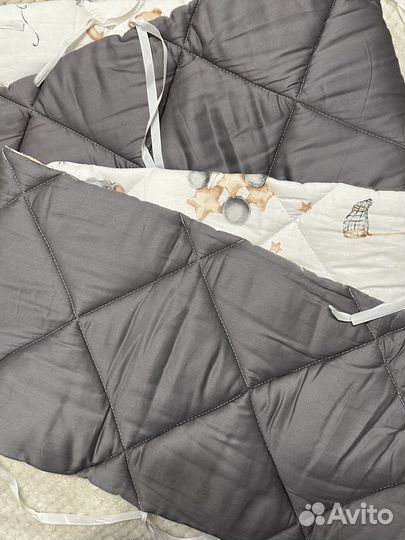 Бортики в детскую кроватку