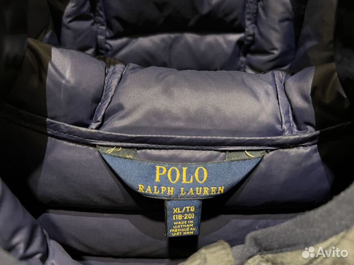 Микропуховик Ralph Lauren оригинал