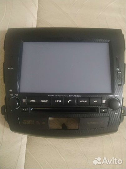 Магнитола mitsubishi outlander xl