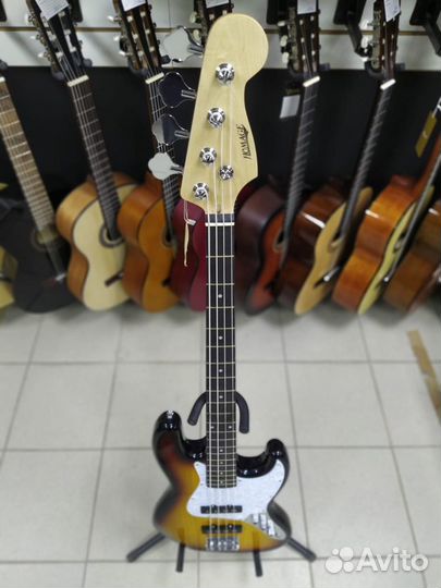 Бас-гитара Homage HEB760 Санберст Новая