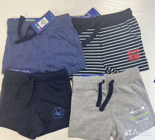 Шорты мальчикам и девочкам 62-140