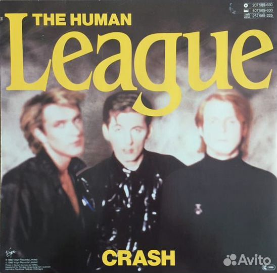 Human league Crash пластинка новая