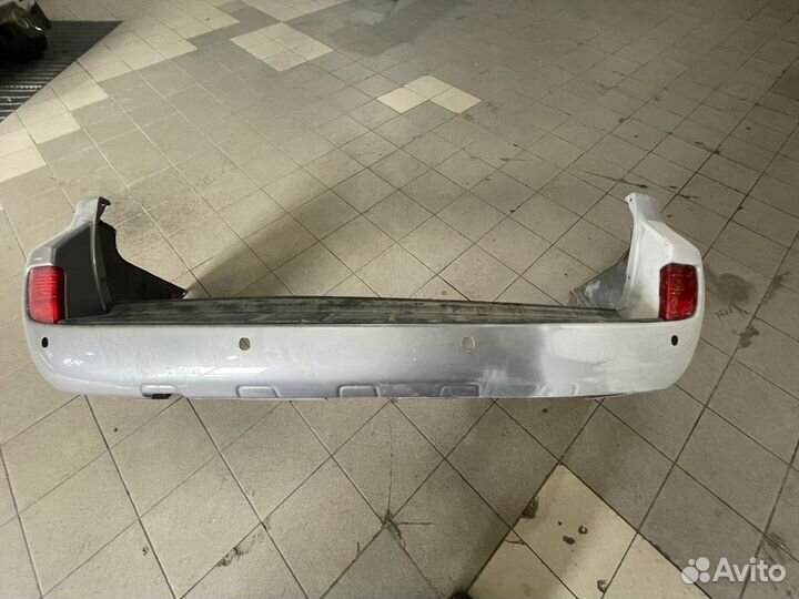 Бампер задний lexus lx 570 land cruiser 200