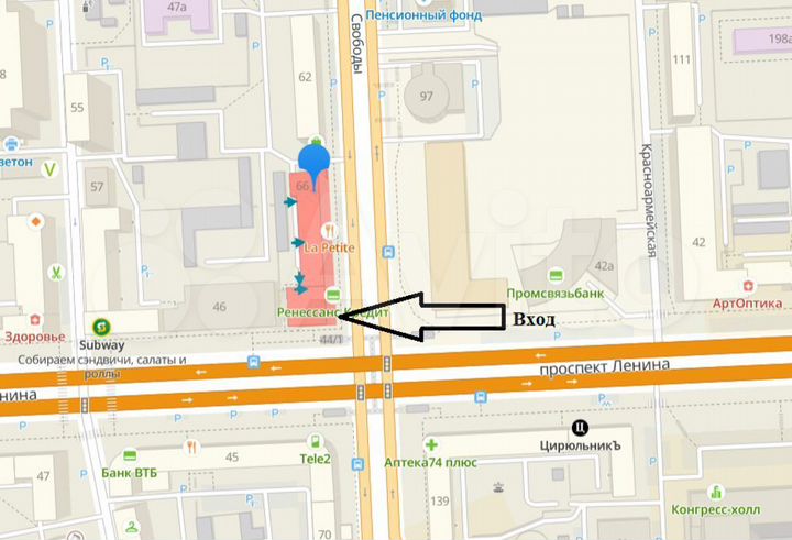 Сдам торговое помещение, 299.6 м²