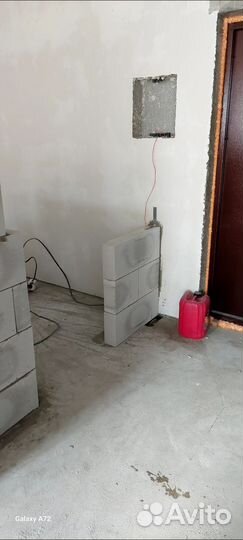 Штукатурка стены