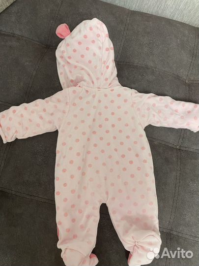 Комбинезон для новорожденного осень