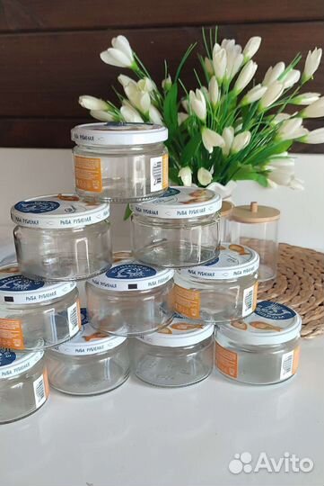 Банки с крышками 0.25