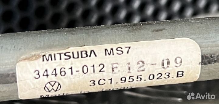 Трапеция дорников Volkswagen Passat B6