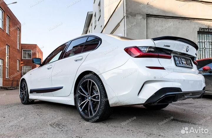 Наклейки M-Performance BMW 3 G20 акцентные полосы