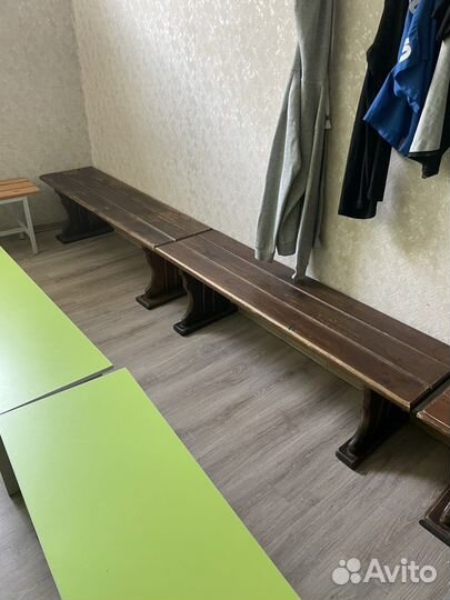 Лавки в раздевалку/лавочки деревянные/скамья