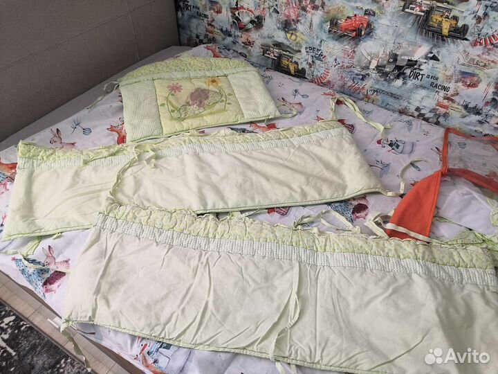 Балдахин+бортики+комплект постельного