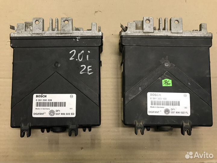 Блок управления двигателем VW Passat B3 2.0i МКПП