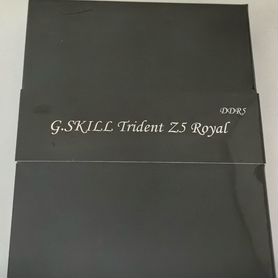 Gskill trident z ddr5 royal 8000c40