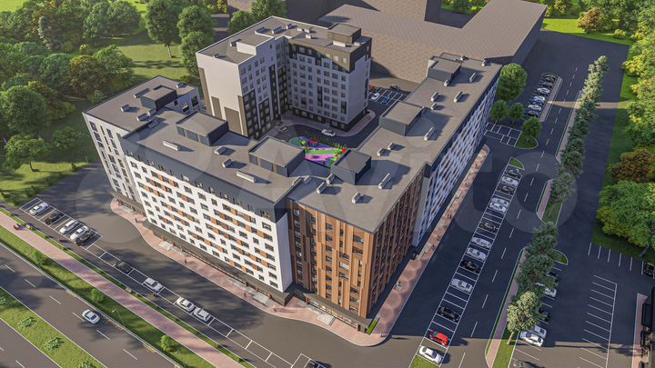 2-к. квартира, 64,9 м², 5/9 эт.