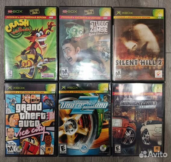 Игры Xbox 360, xbox one, xbox original