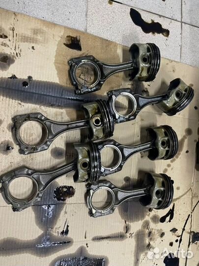 Шатун Bmw X6 50I E71 N63 2010