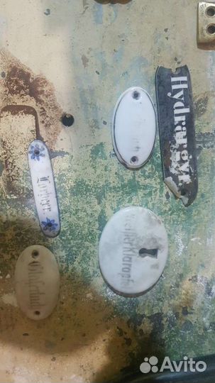 Фарфоровые таблички из Восточной Пруссии