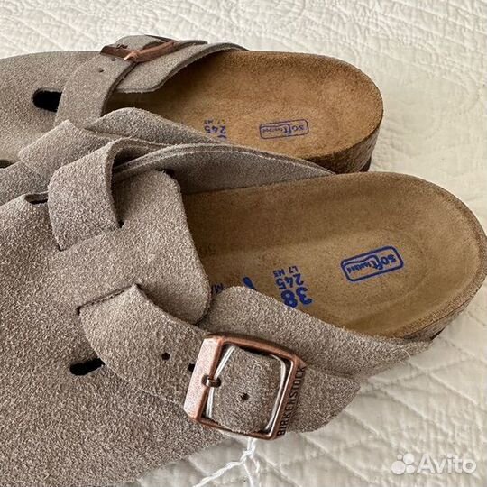 Мюли Birkenstock Boston Taupe Оригинал