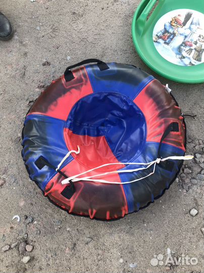 Тюбинг / санки надувные - ватрушка и ледянки