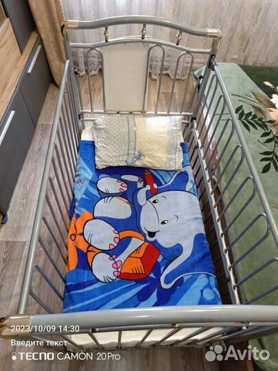 Детская кровать манеж бу
