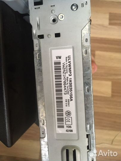 Магнитола volkswagen