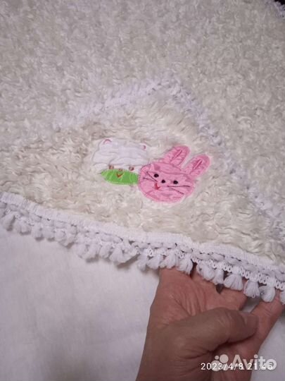 Полотенце детское с капюшоном