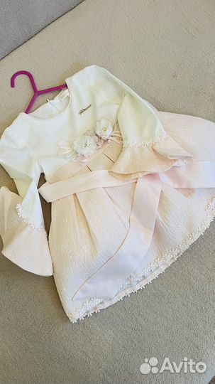 Платье для девочки 92