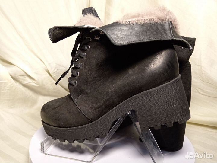 Ботильоны натуральная кожа 37р