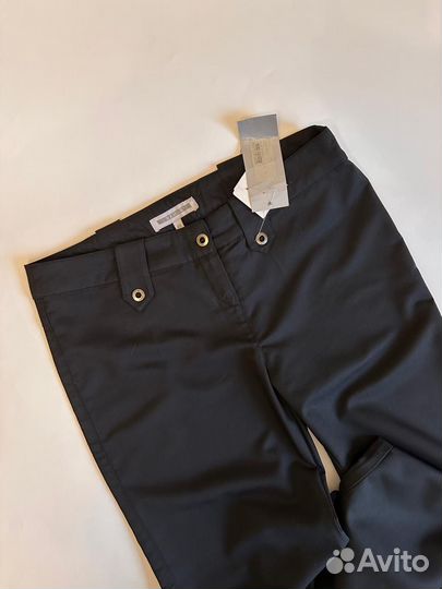 Брюки женские расклешенные новые 44 невысок посадк