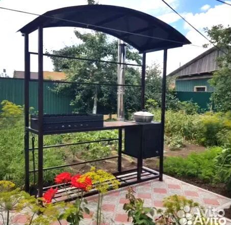 Мангал С крышей