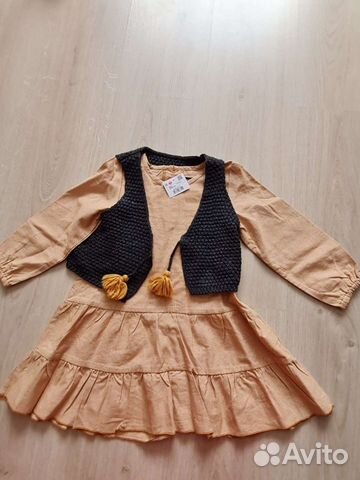 Платье reserved для девочки рост 100