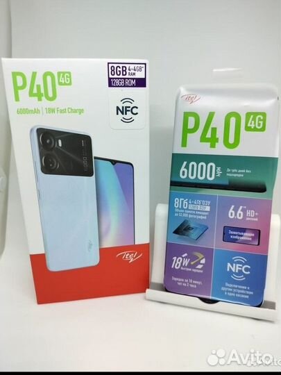 Itel P40, 4/128 ГБ