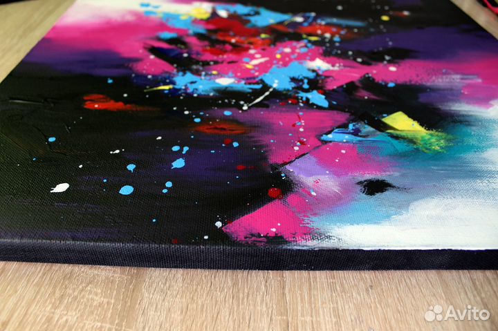 Картина акрилом 