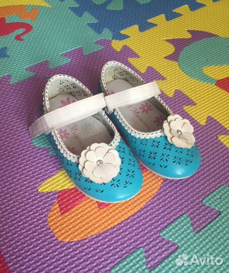 Туфельки на девочку 23р