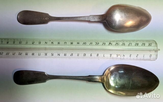 Ложки серебряные столовые