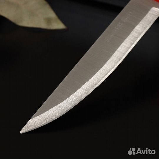 Нож кухонный Доляна «Триколор», лезвие 12,5 см