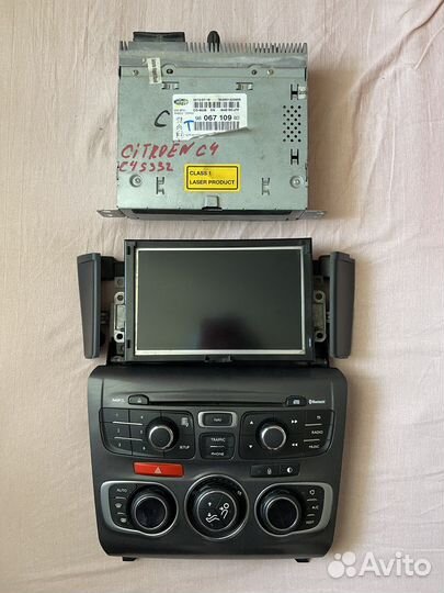 Штатная магнитола для Citroen C4