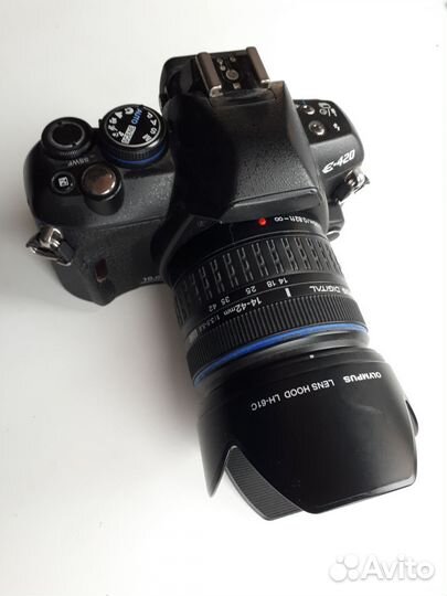 Зеркальный фотоаппарат olympus e-420