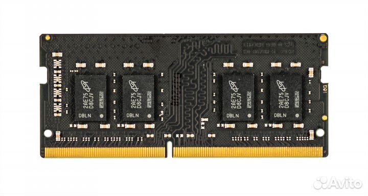 Kingston 16 гб DDR4 3200 мгц CL22 KVR32S22S8/16