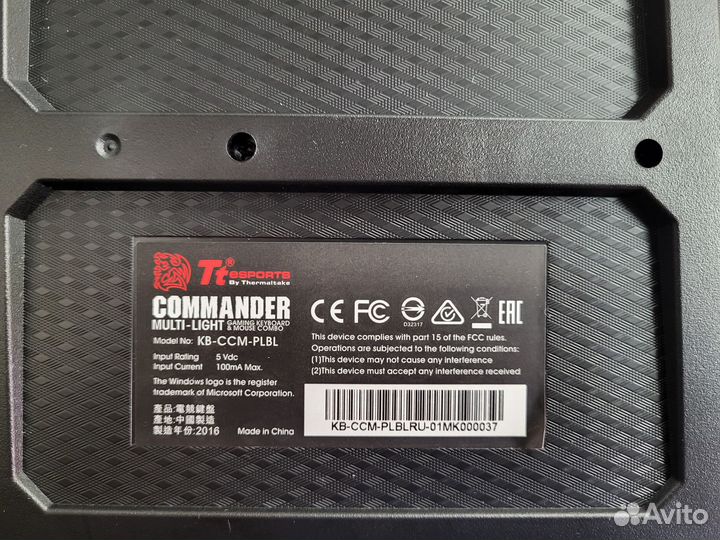 Клавиатура и мышь Tt esports