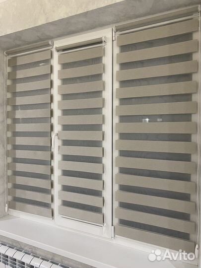 Жалюзи зебра день и ночь