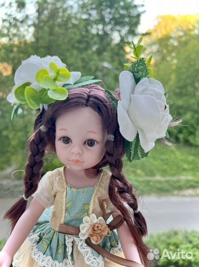 Резинки (банты) для волос ручной работы цветы