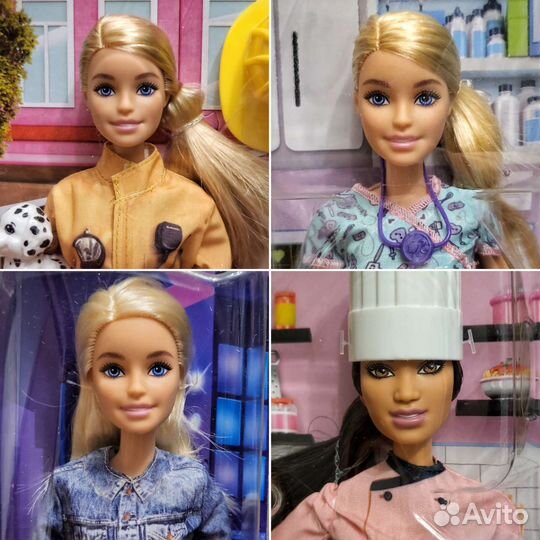 Barbie разные профессии